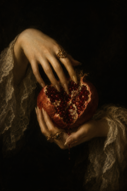 Pomegranate in Hands