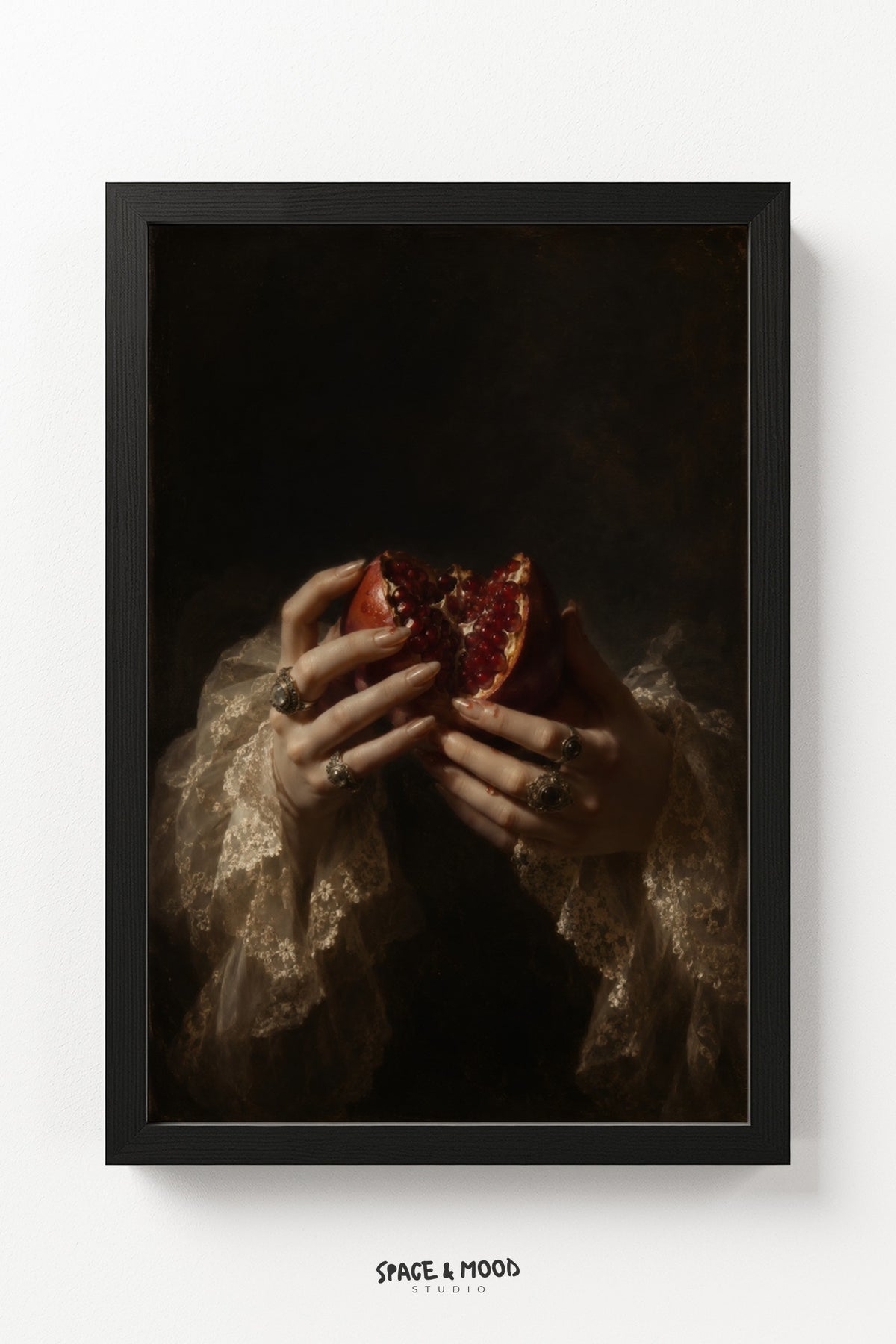 Pomegranate in Hands II
