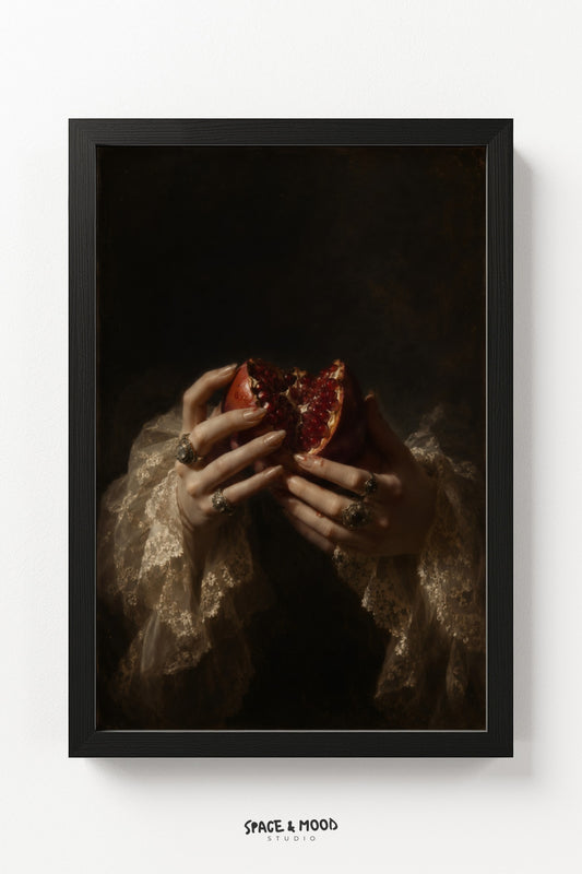 Pomegranate in Hands II
