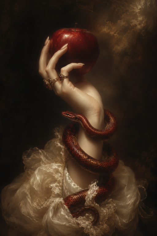 Snake and Apple