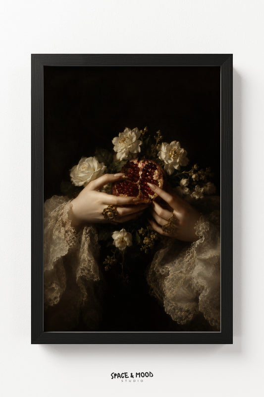 Flowers and Pommegranate