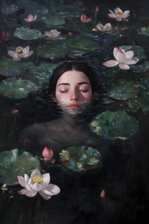 Lily Pond Muse