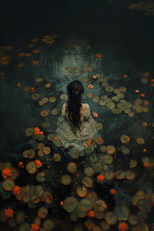 Among Pond Blooms