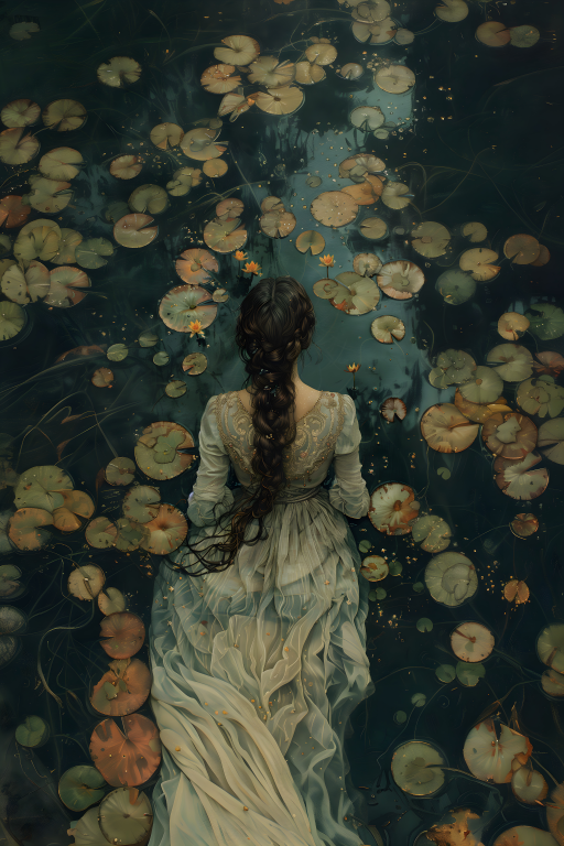 Among Pond Blooms II
