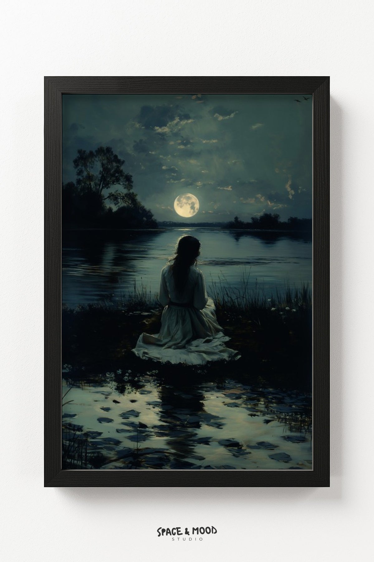 Moonlit Lake Muse II