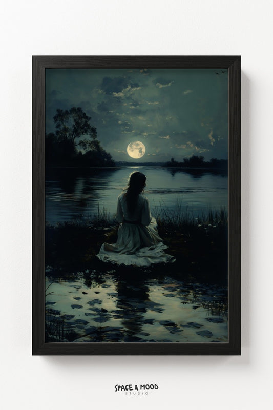 Moonlit Lake Muse II