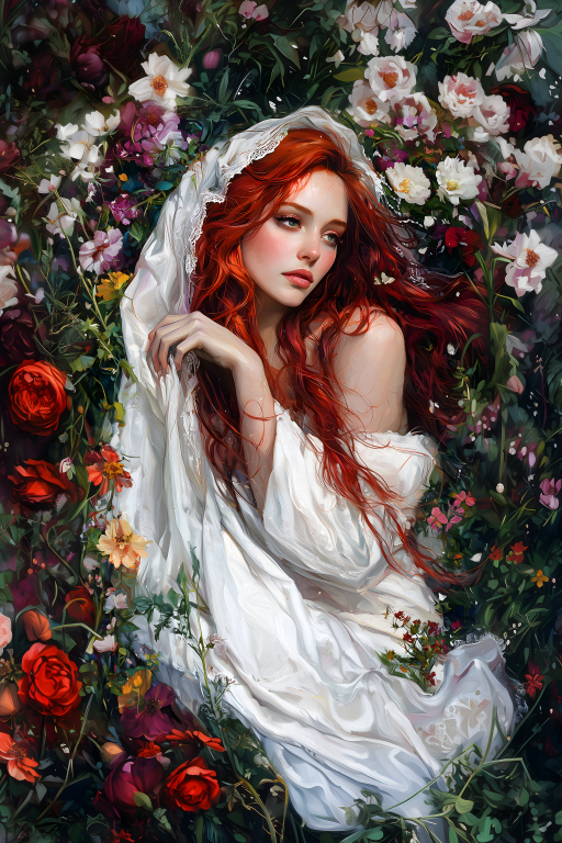Persephone in Roses