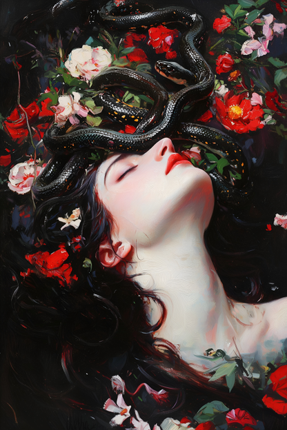 Lilith with Snakes