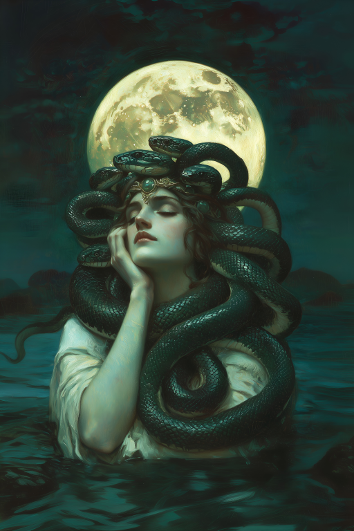 Medusa by Moonlight