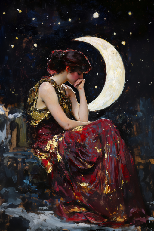 Crescent Moon Muse