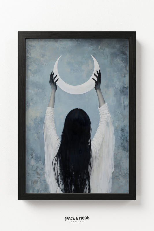 Crescent in Her Hands
