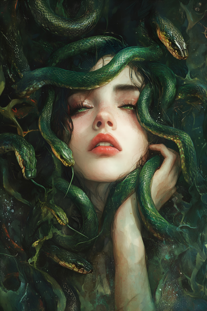 Medusa in Green