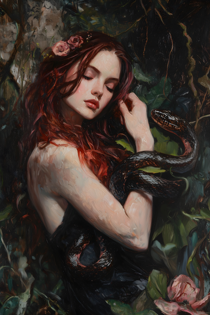 Lilith with Snake II