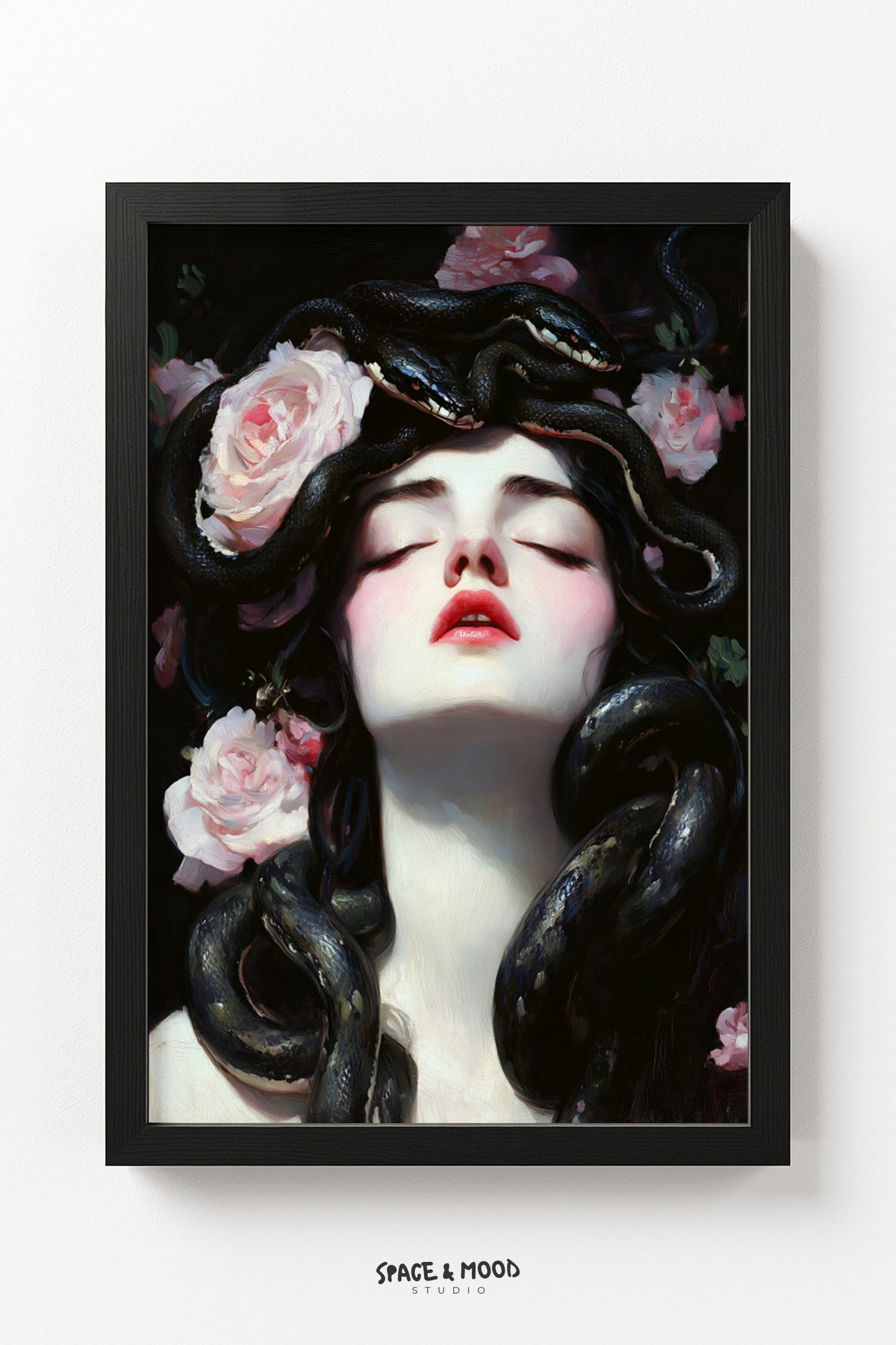 Pink Floral Medusa