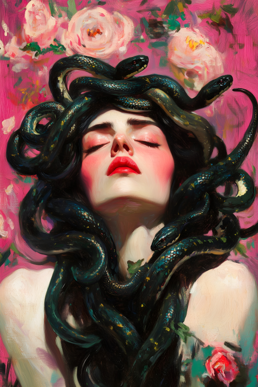 Medusa's Pink Roses