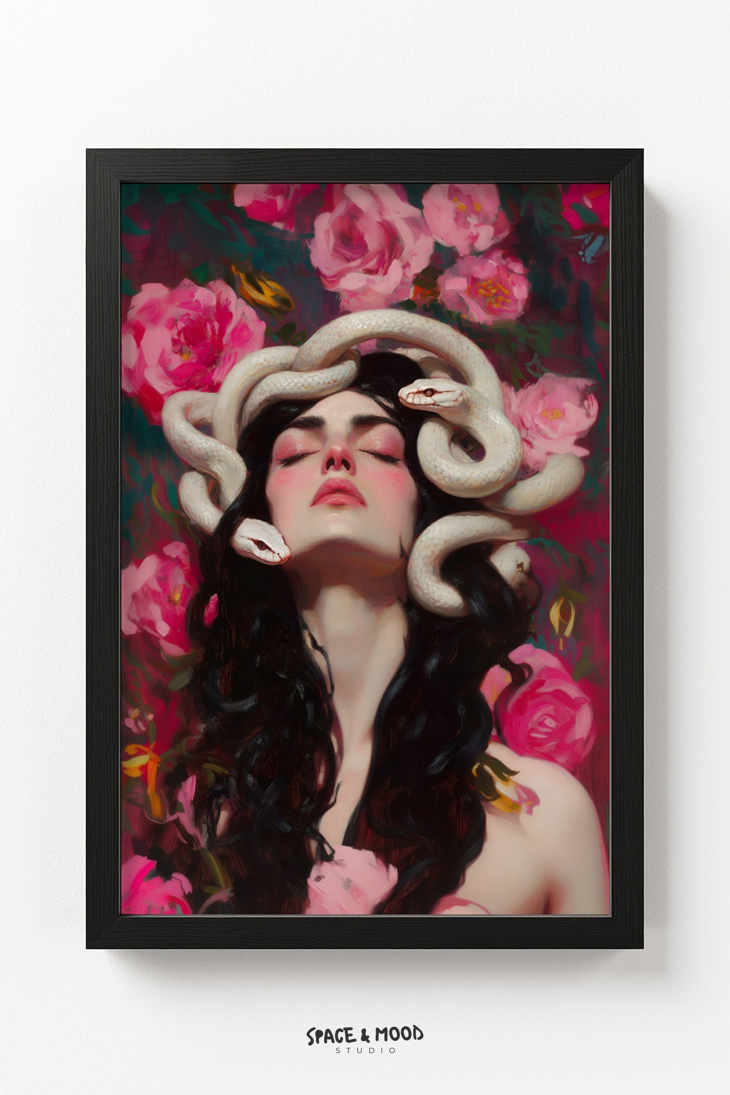 Pink Snakes Medusa