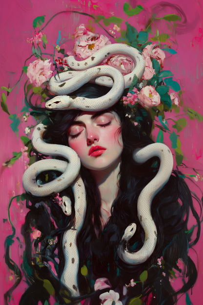Medusa's Pink Bloom