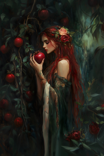 Persephone with Pomegranate IV