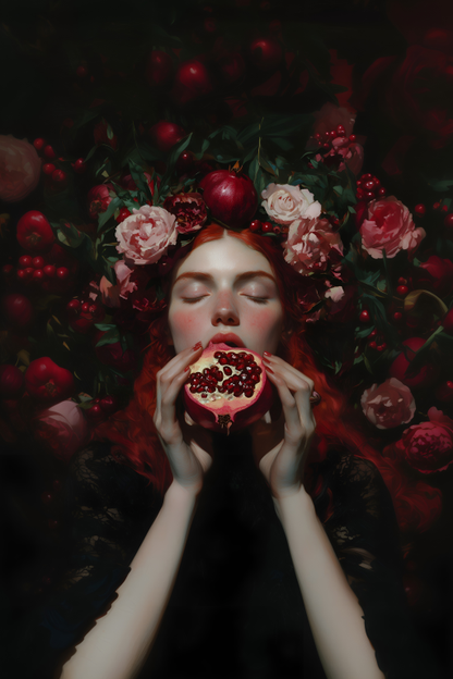 Tasting Pomegranate