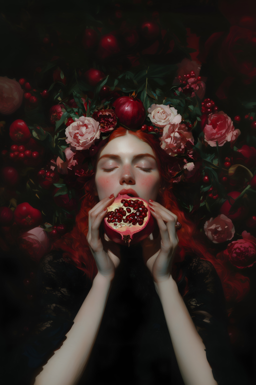 Tasting Pomegranate