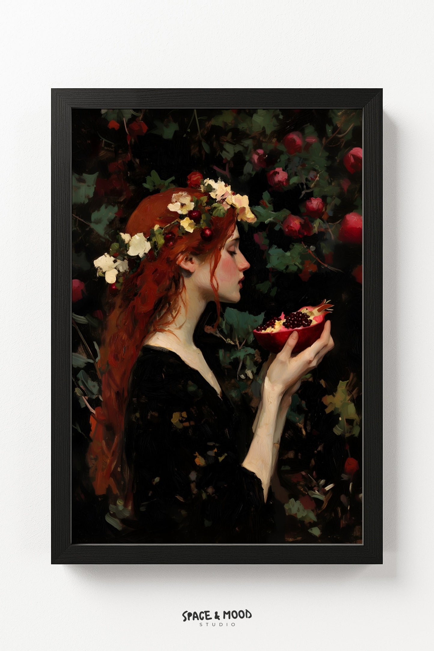Pomegranate Flower Crown