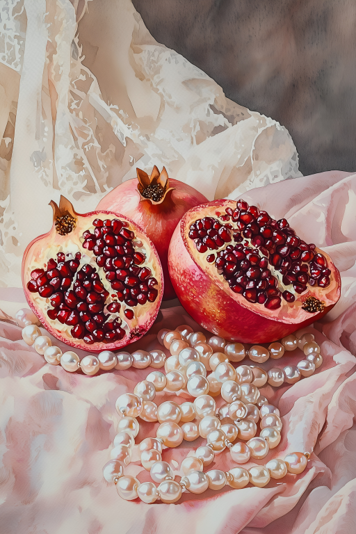 Pomegranate and Pearls