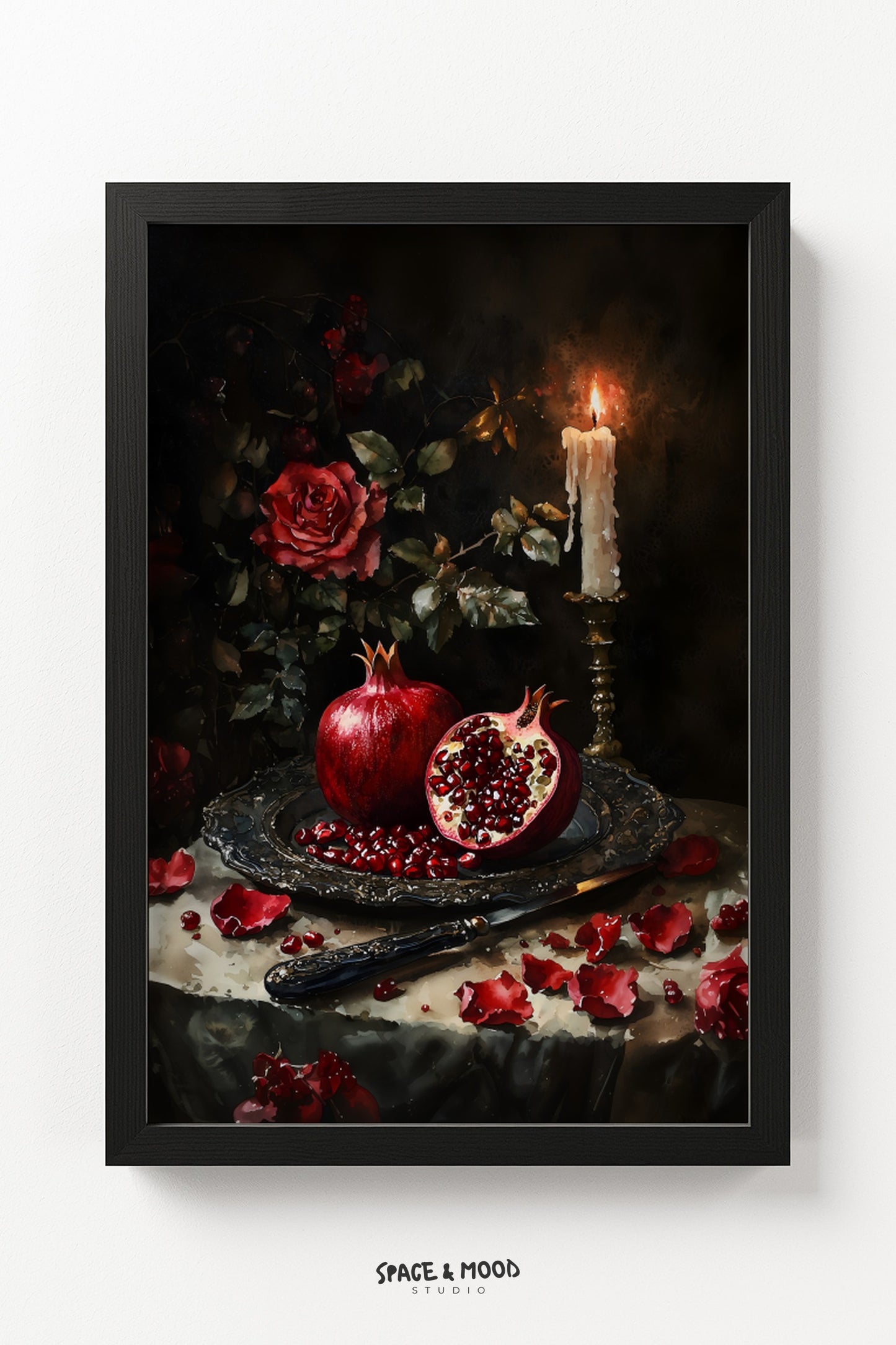 Pomegranate Roses II