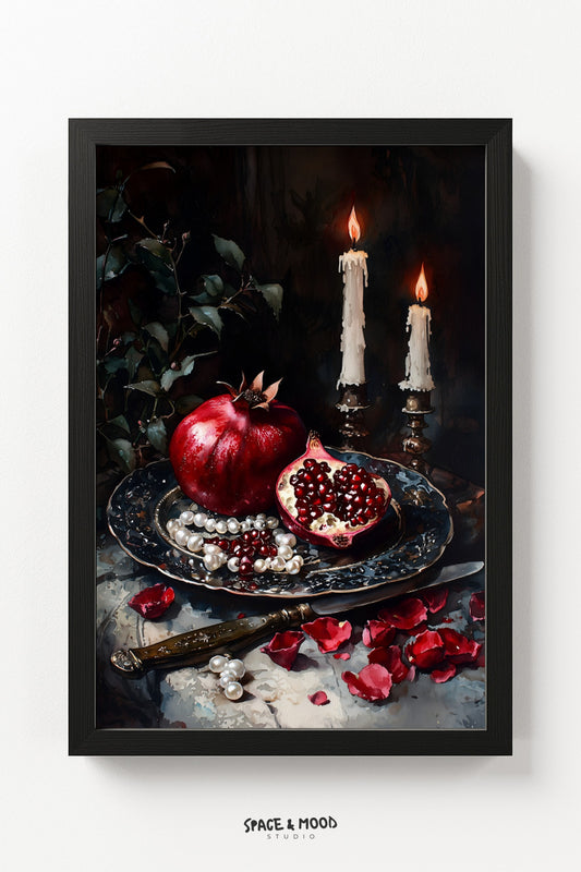 Pomegranate and Candles II