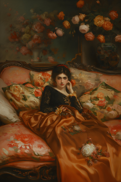 Reclining Muse
