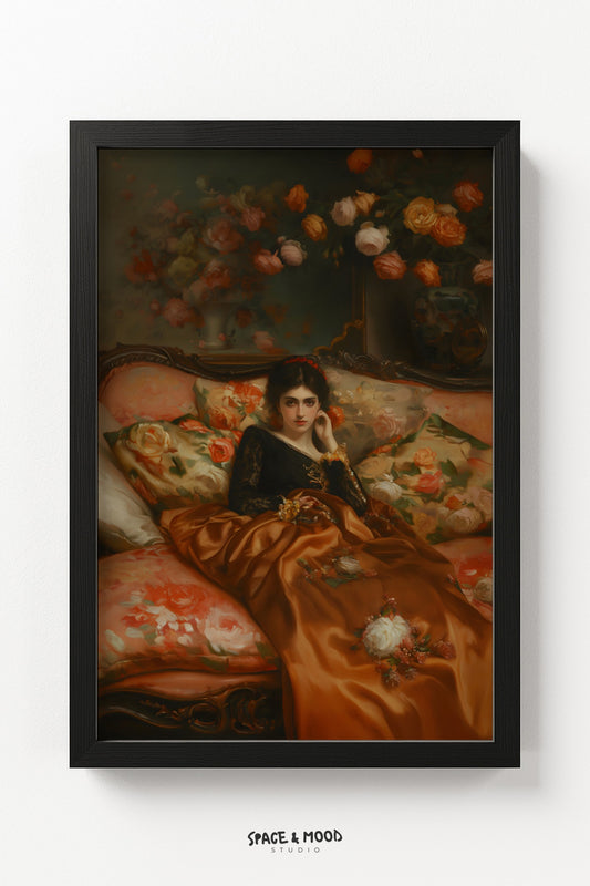 Reclining Muse