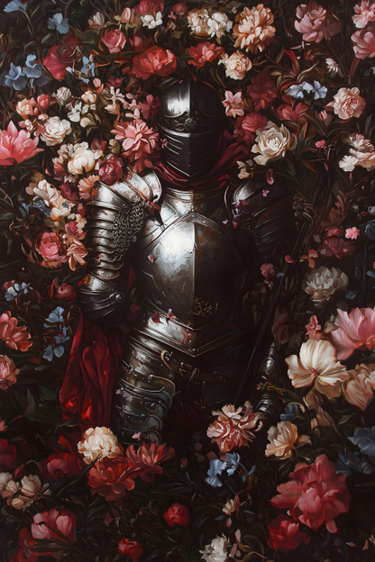 Knight in Flowers