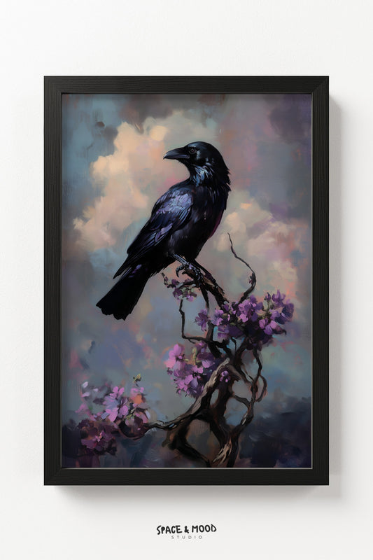 Raven and Blossoms