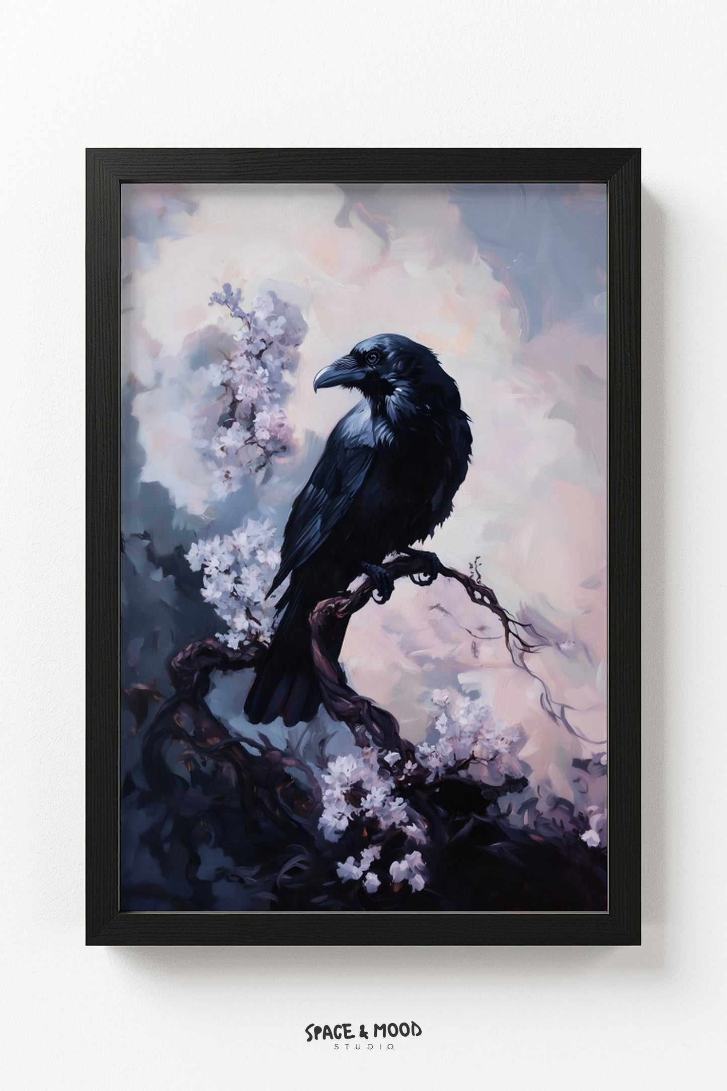 Raven's Floral Branch