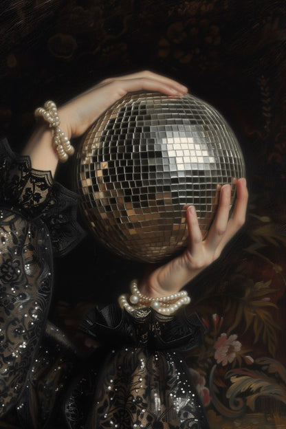Disco Ball and Pearls