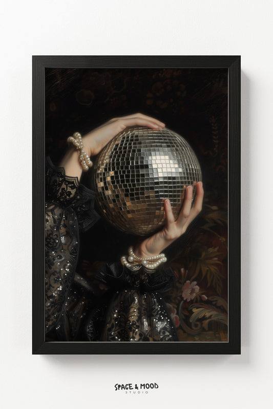 Disco Ball and Pearls