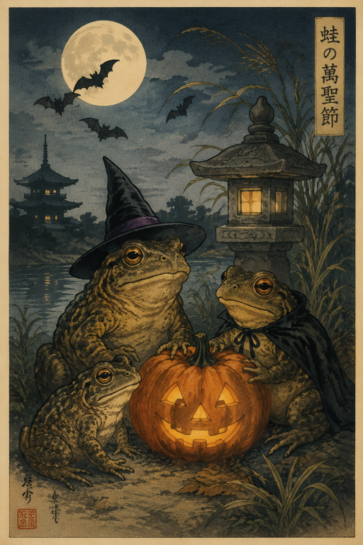 Witch Toad Halloween