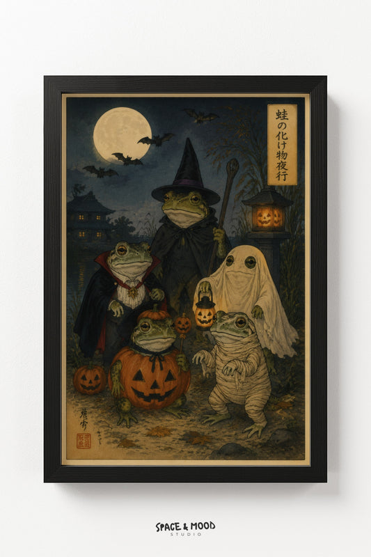 Frog Halloween Night