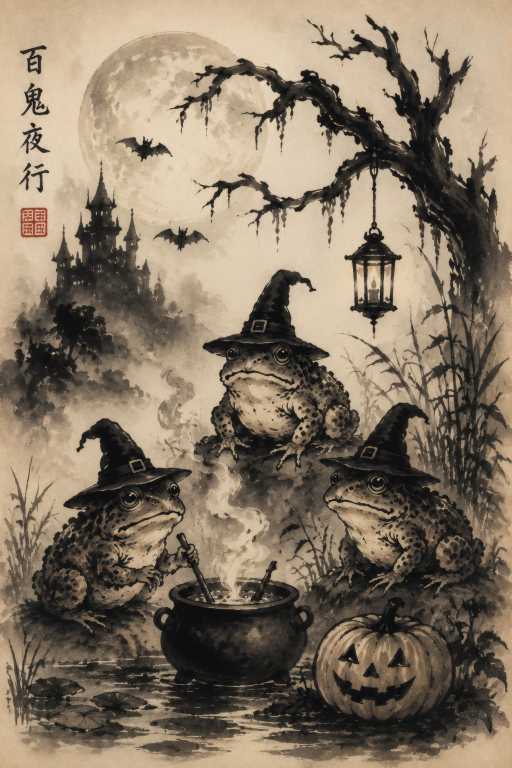 Gothic Toad Witch