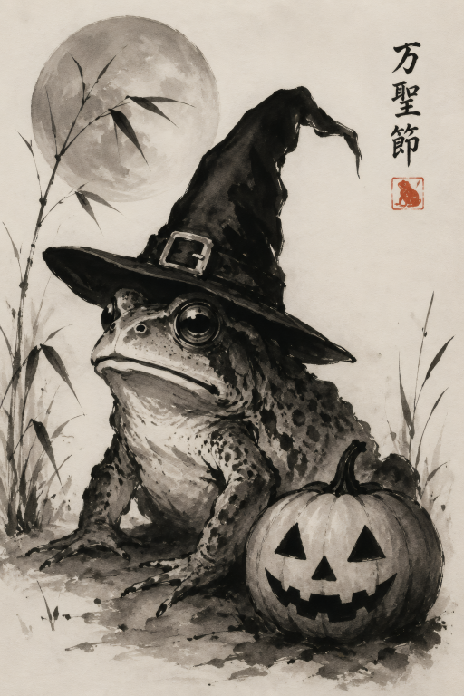Witch Toad Moon