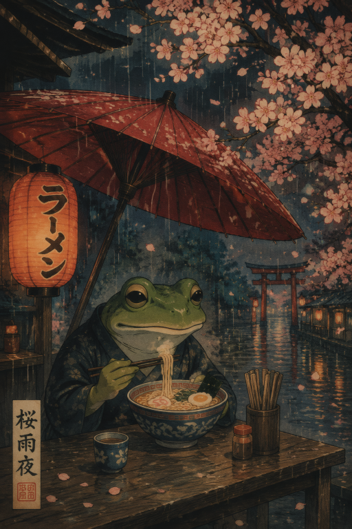 Frog Ramen Night