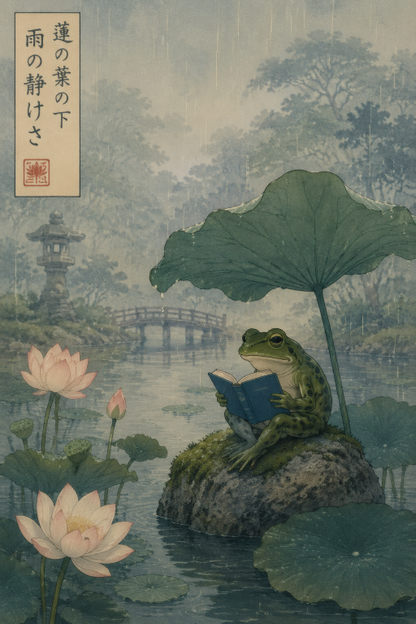 Frog Lotus Pond