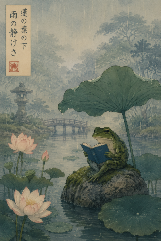 Frog Lotus Pond