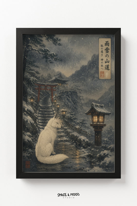 White Fox Snow Temple