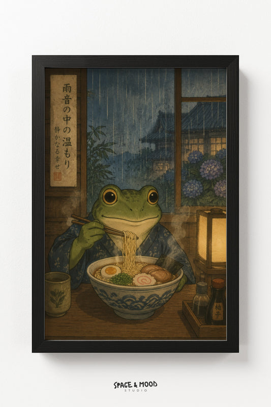 Frog Ramen Window