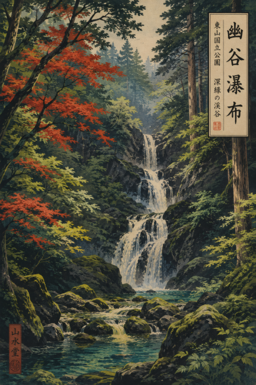 Autumn Waterfall