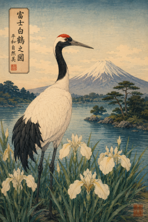 Crane Iris Fuji