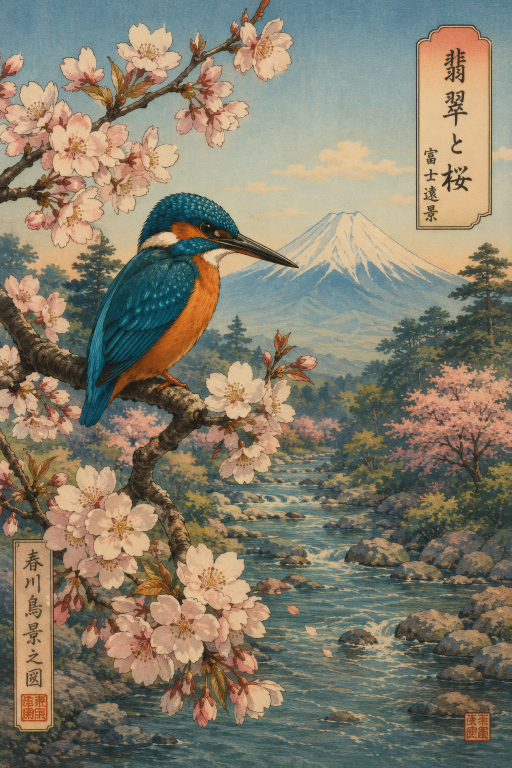 Kingfisher Cherry Blossom