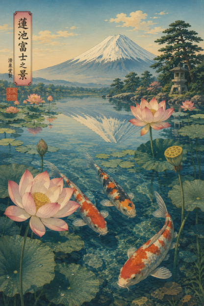 Koi Lotus Fuji