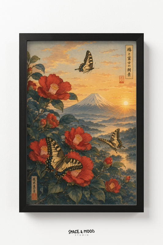 Butterfly Camellia Fuji