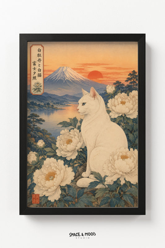 White Cat Peonies